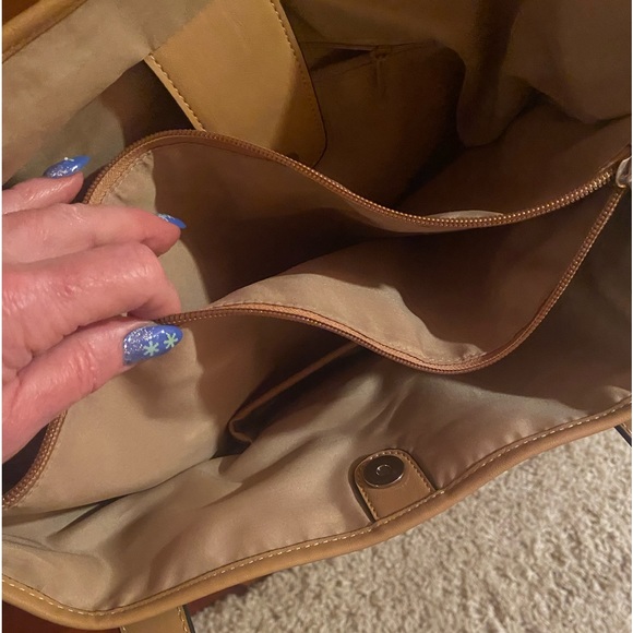 Giani Bernini tote purse beach bag handbag - Picture 5 of 7